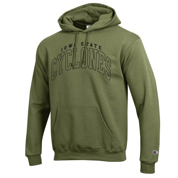 Champion® Iowa State Cyclones Olive Green Hoodie